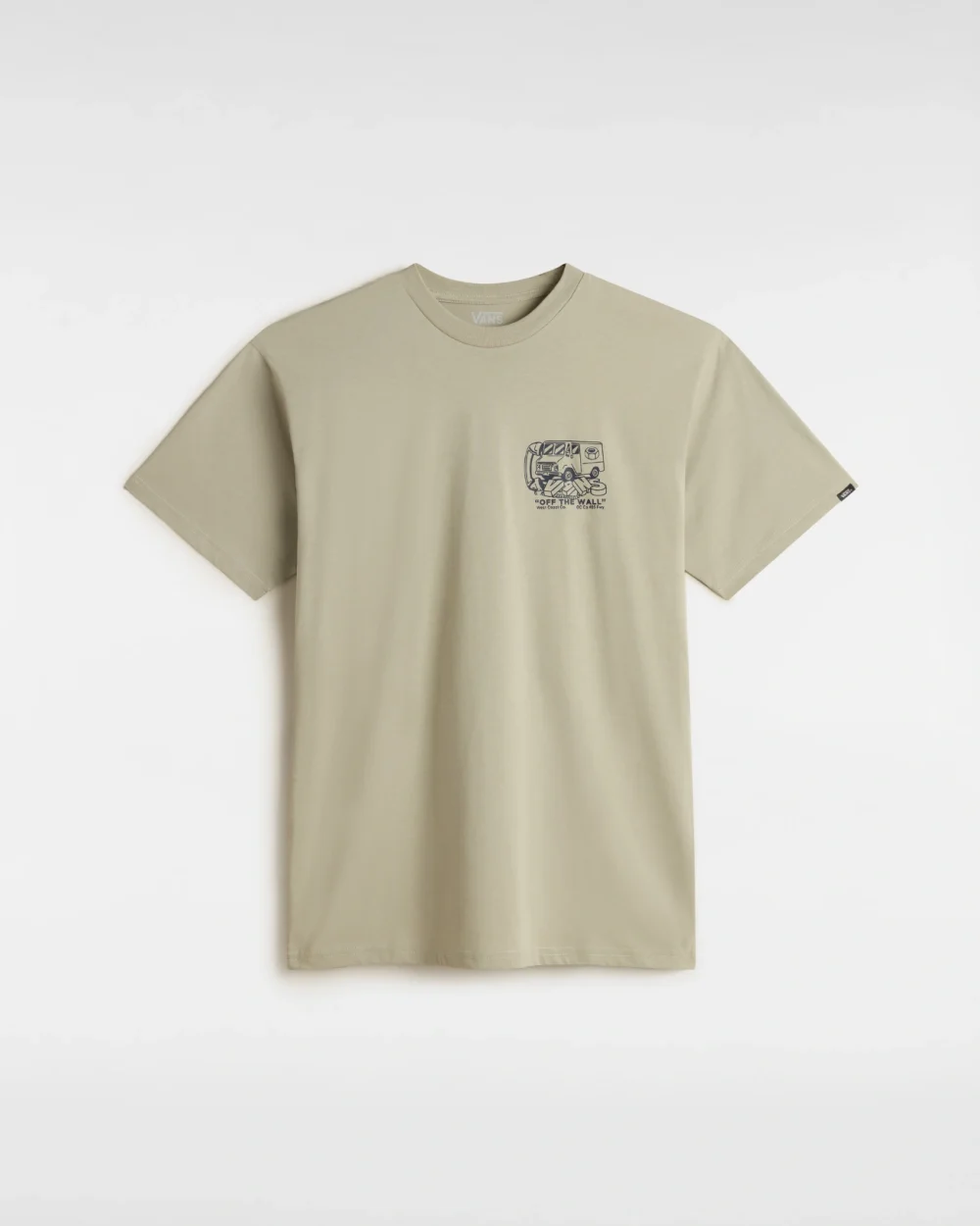 VANS - טי שירט Next Time – V00NHPZUJ – london-fog – 1