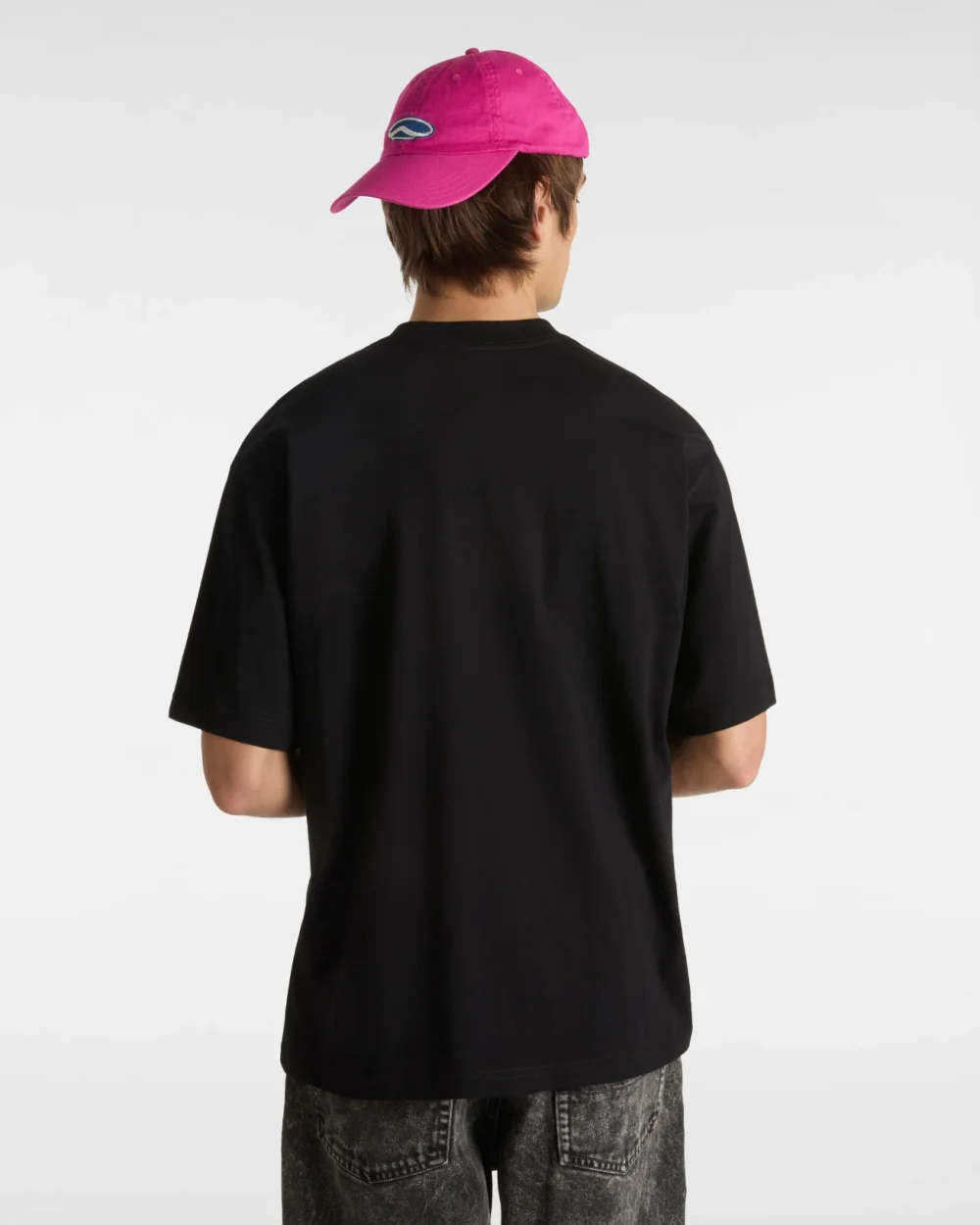 VANS - טי שירט Skull Window – V00NHUBLK – black – 3