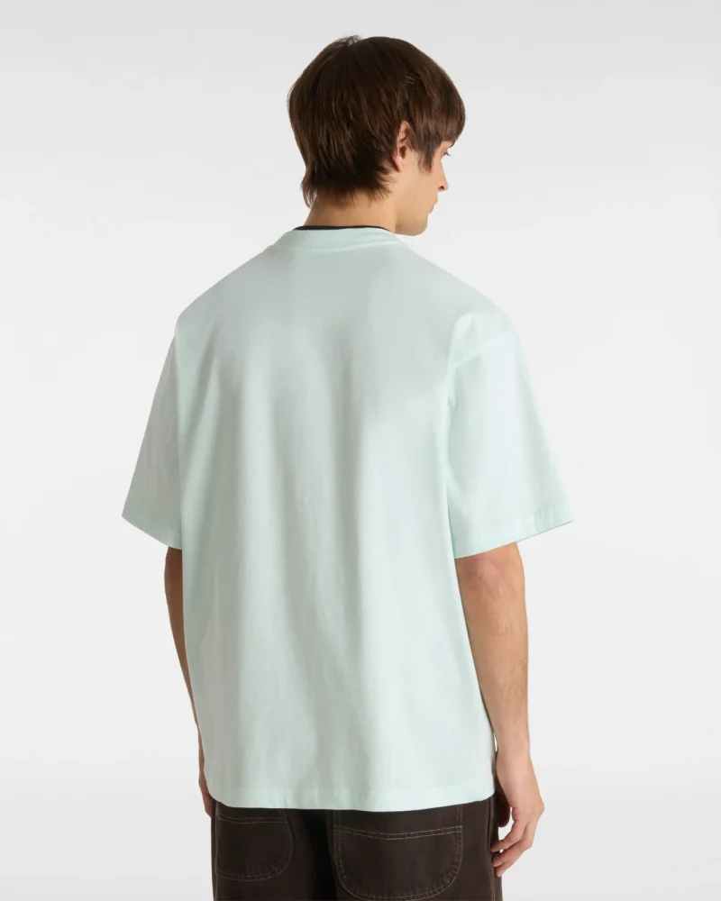 VANS - טי שירט Skull Window – V00NHURNE – hint-of-mint – 3