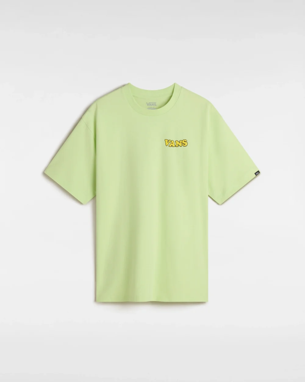 VANS - טי שירט Skull La Shaka – V00NWGCLH – shadow-lime – 1