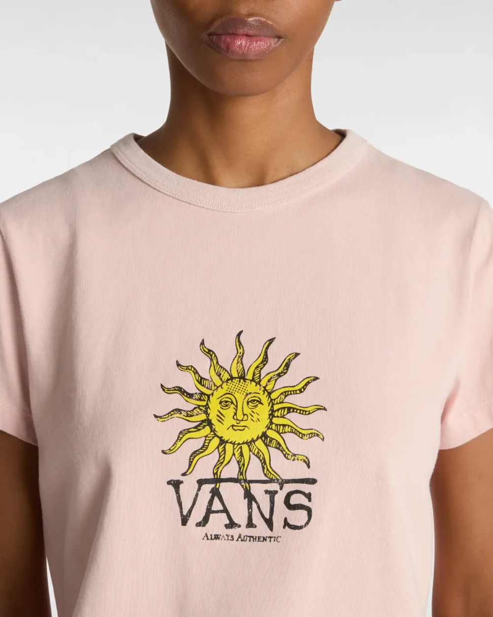 VANS - טי שירט Cosmic Ray Mini – V00NX9O3N – sepia-rose – 5