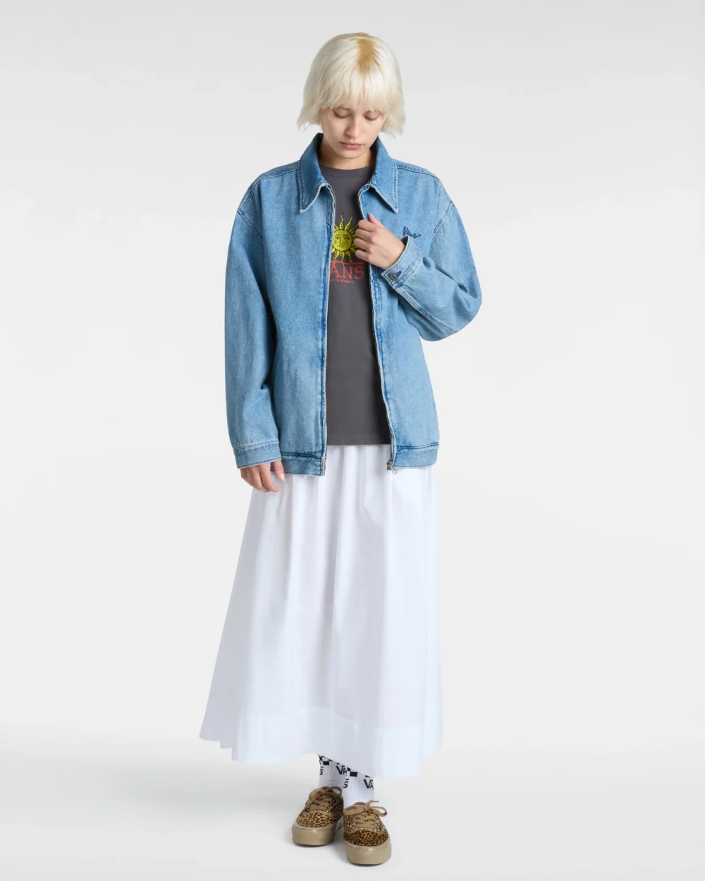 VANS - טי שירט Cosmic Ray Bff – V00NXA1O7 – asphalt – 4