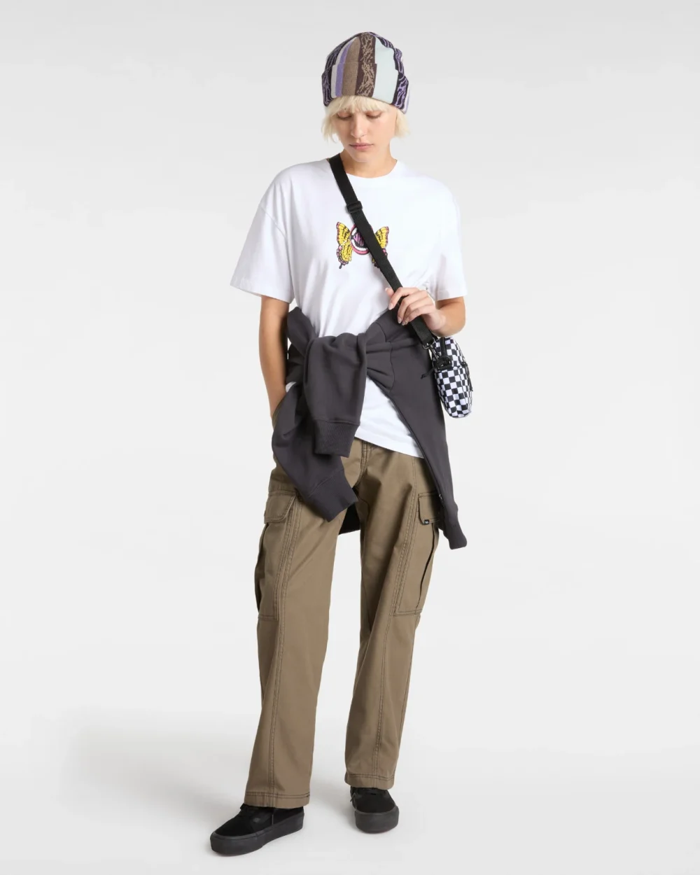 VANS - טי שירט Ethereal – V00NXCWHT – white – 4