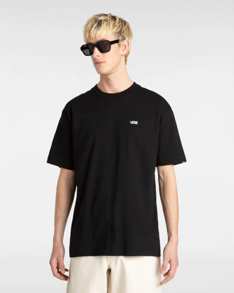 VANS - טי שירט Left Chest II Loose – V00P1PBLK – black – 2