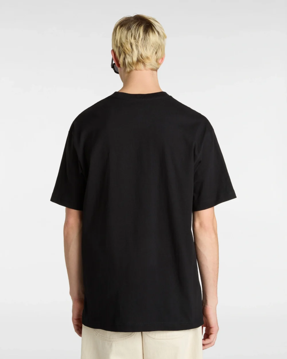 VANS - טי שירט Left Chest II Loose – V00P1PBLK – black – 3