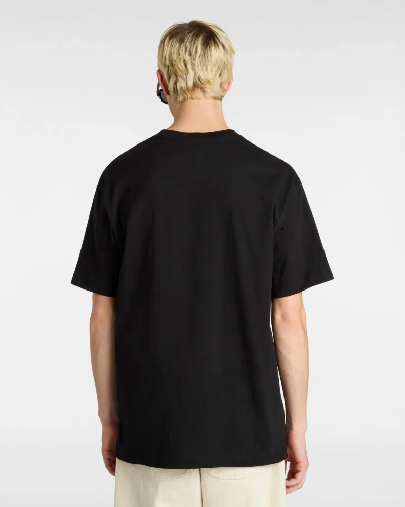 VANS - טי שירט Left Chest II Loose – V00P1PBLK – black – 3