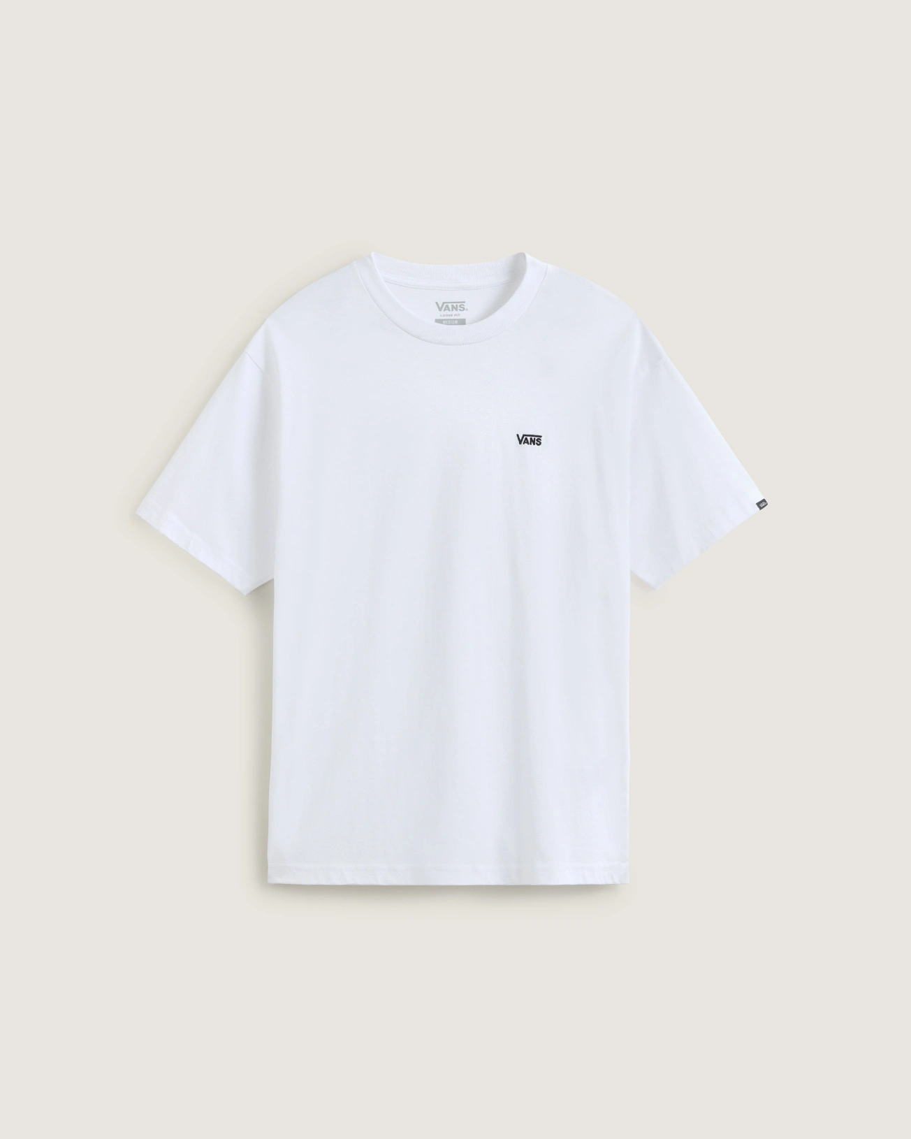 VANS - טי שירט Left Chest II Loose – V00P1PWHT – white – 1