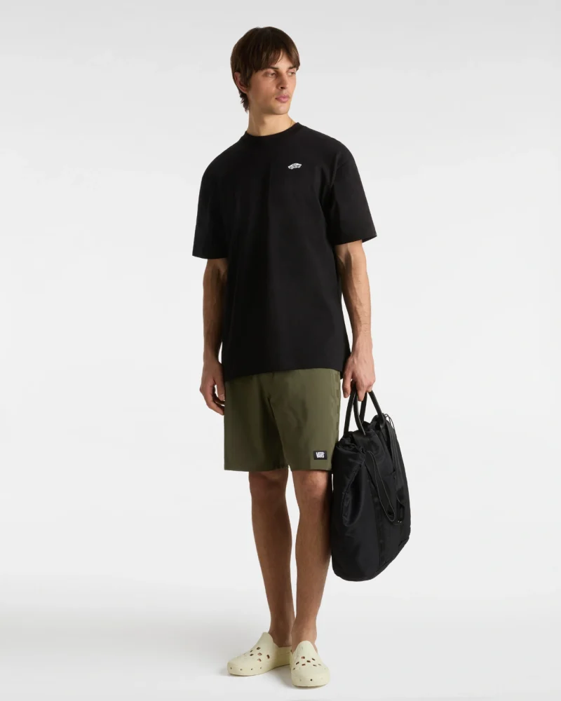 VANS - טי שירט Style 76 Ii Loose – V00P50Y28 – black-white – 4