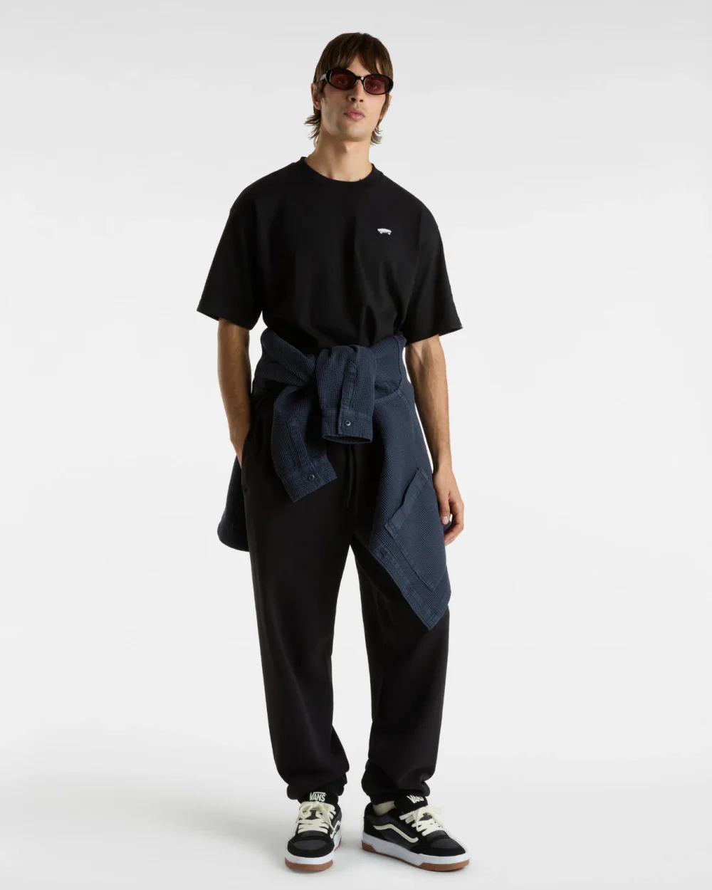 VANS - טי שירט Salton – V00P56BLK – black – 4