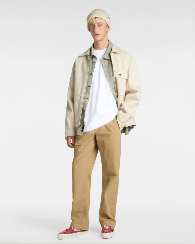 VANS - טי שירט Salton – V00P56WHT – white – 4