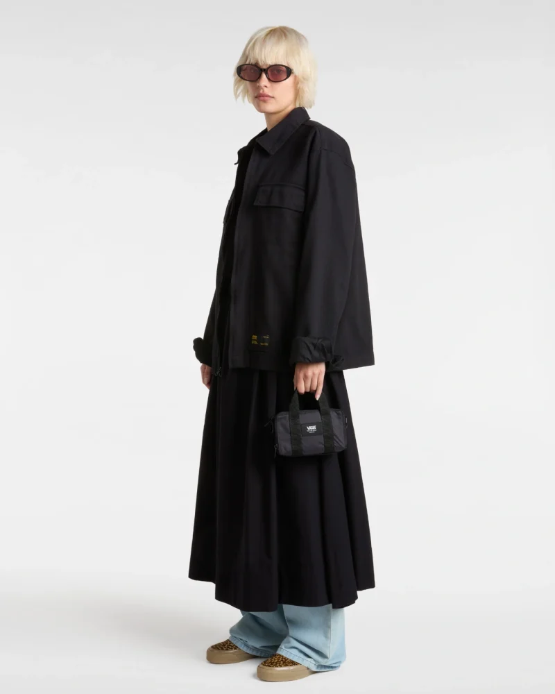 VANS - טי שירט Salton Crop – V00P5QBLK – black – 4