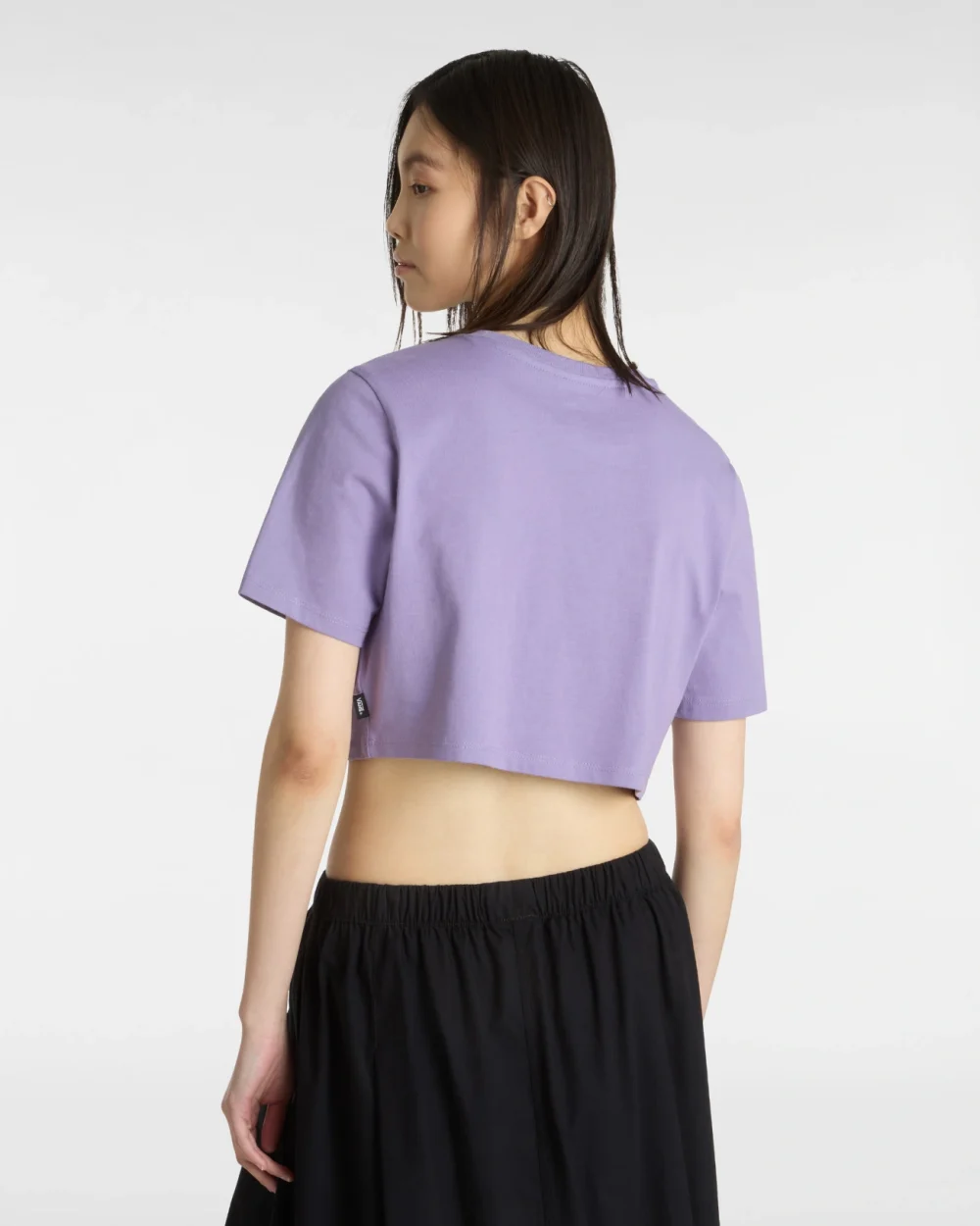 VANS - טי שירט W Style 76 Ii Crew Crop – V00P5V6PH – purple-haze – 3
