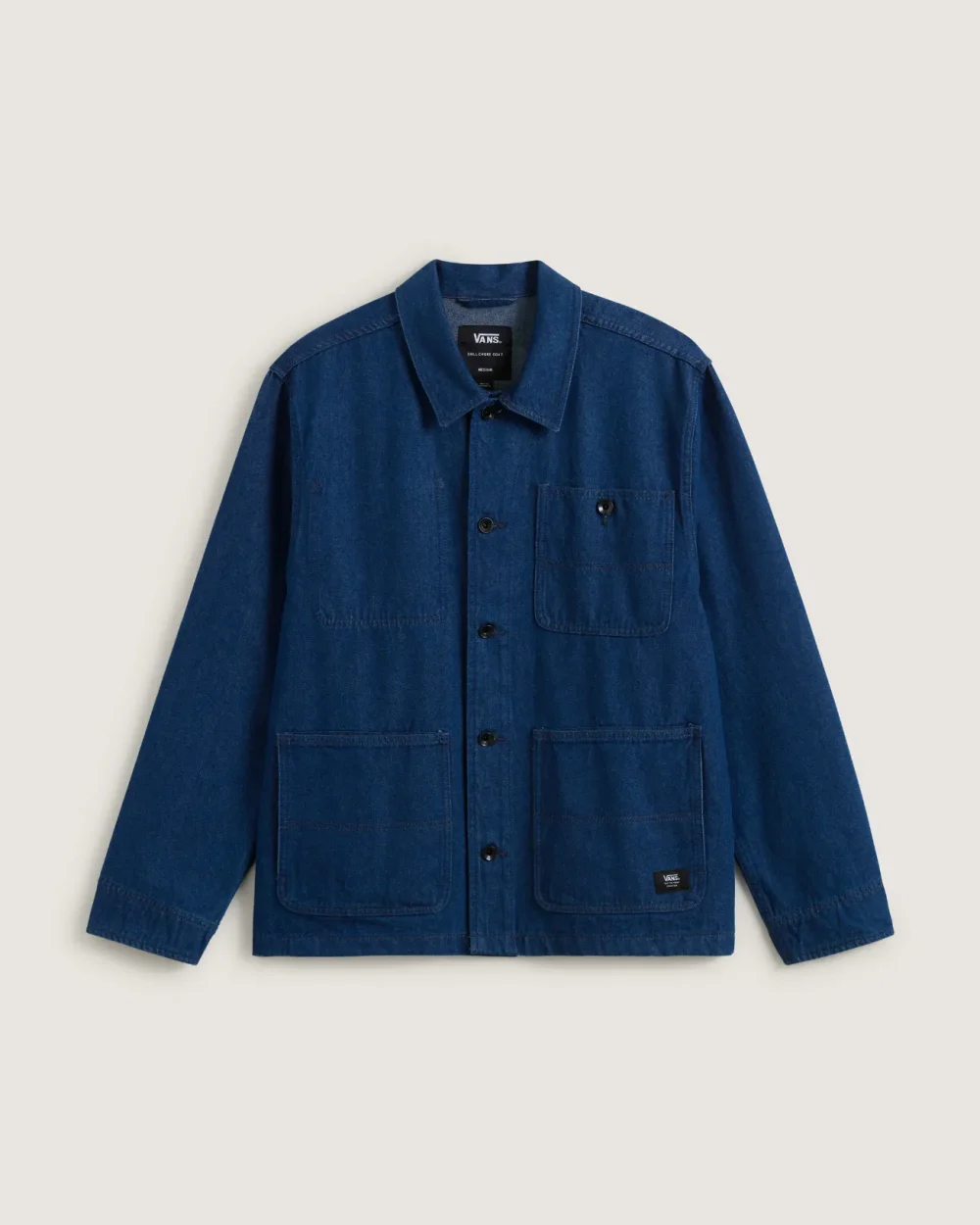 VANS - ג'קט Drill Chore Denim – V00P77AFM – indigo-rinse – 1
