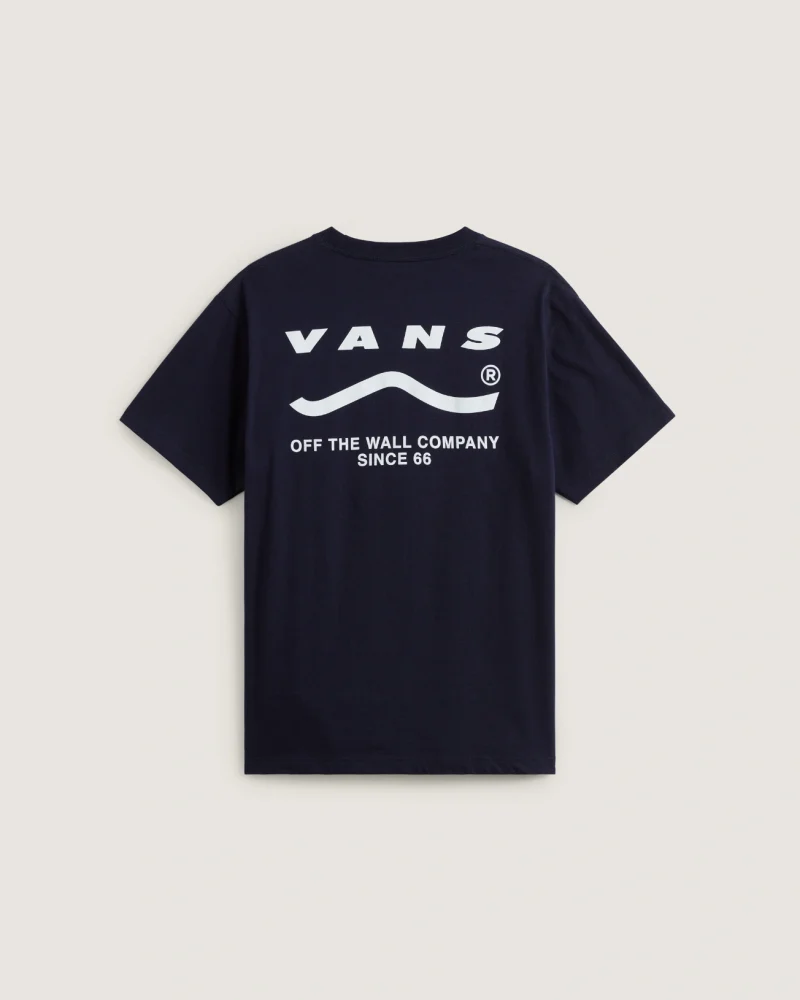 VANS - טי שירט Determined – V00PEYNAV – navy-white – 1
