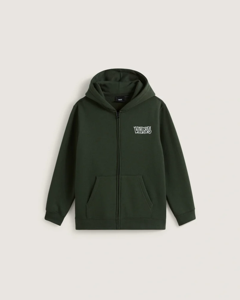 VANS - קפוצ'ון נוער Classified Full Zip – V00PX0EMU – dried-kelp – 1