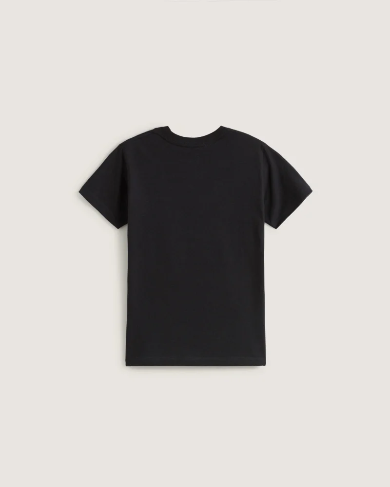 VANS - טי שירט ילדים Waffle House – V00Q00BLK – black – 1