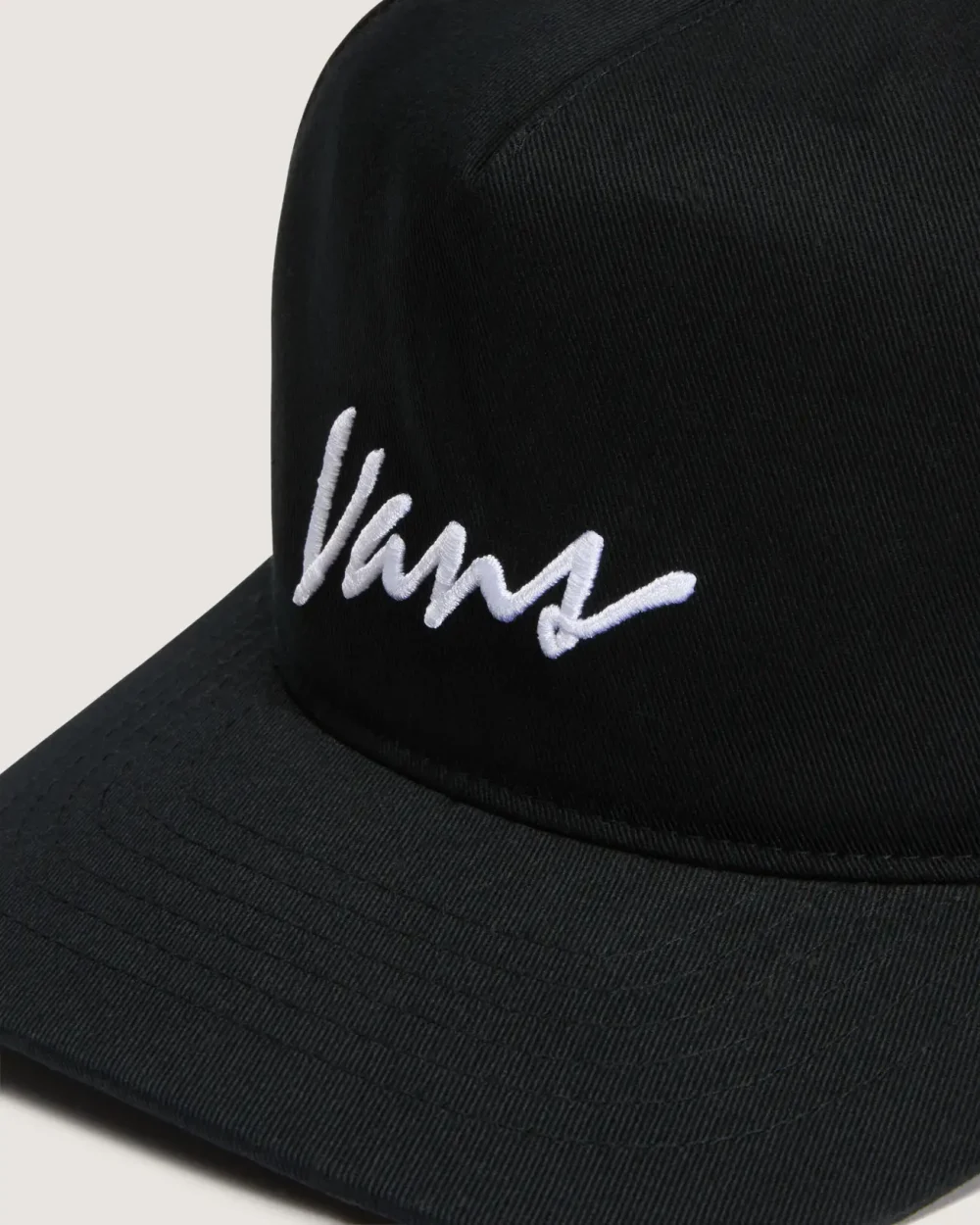 VANS - כובע Classic Script Snapback – V00QAGBLK – black – 2