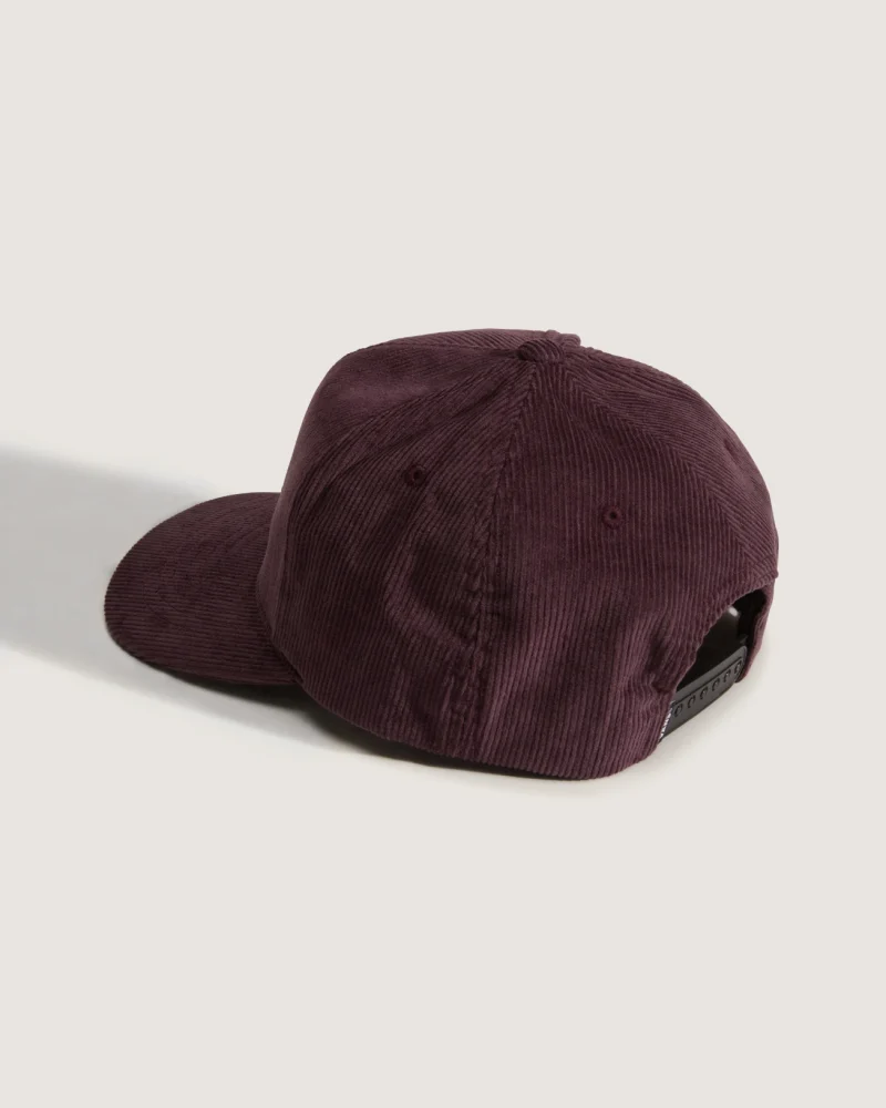 VANS - כובע Classic Script Snapback – V00QAGEMS – dark-port – 1