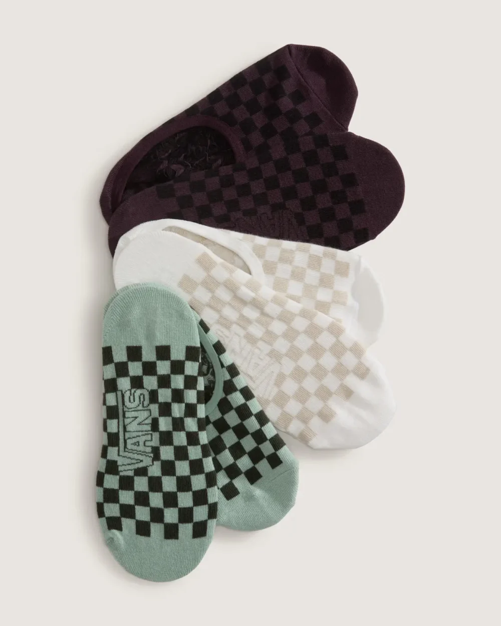 VANS - מארז 3 גרביים Fuego Canoodle – V00QBFEMU – dried-kelp – 1