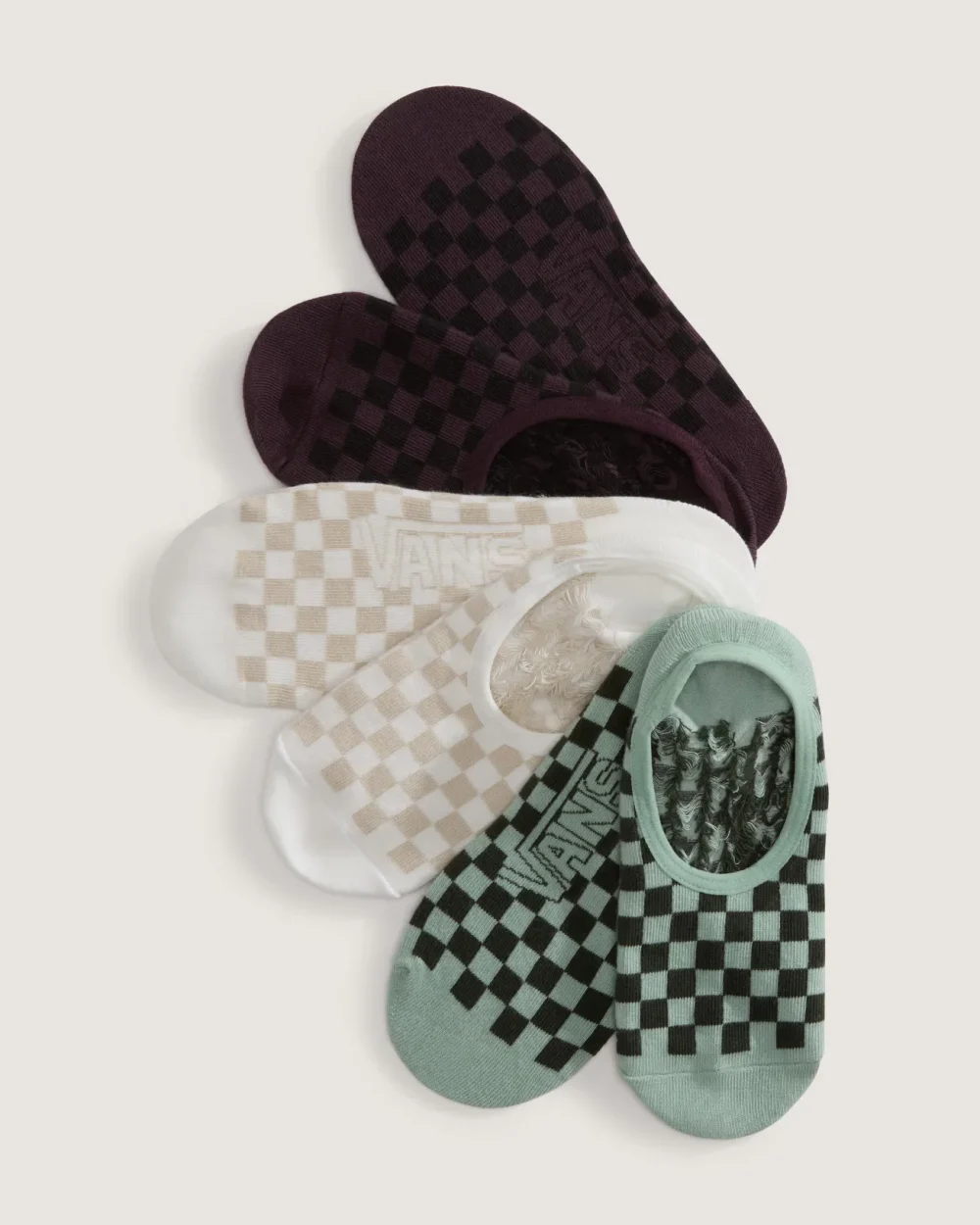 VANS - מארז 3 גרביים Fuego Canoodle – V00QBFEMU – dried-kelp – 1