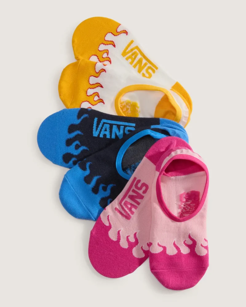 VANS - מארז 3 גרביים Fuego Canoodle – V00QBFENA – tranquil-blue – 1