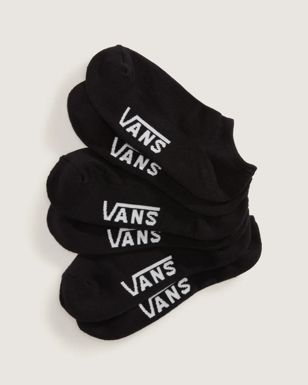 VANS - מארז 3 גרביים Classic Kick – V00QBYBLK – black – 1
