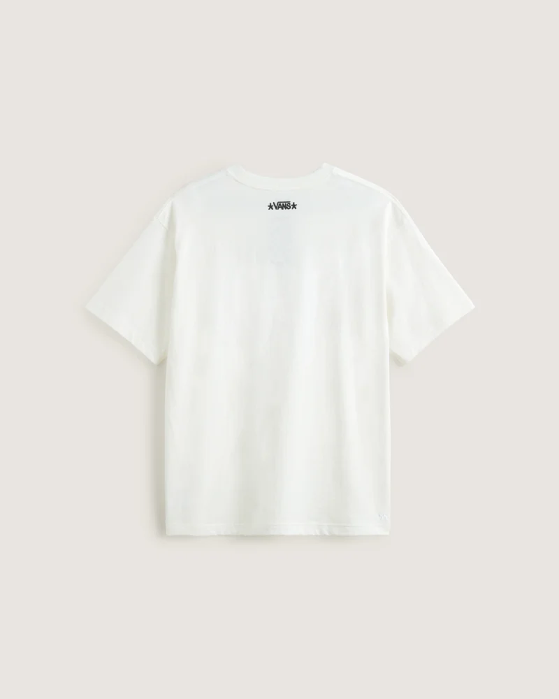 VANS - טי שירט Skate Atiba Haze Curb Crew – V00QJPWHT – white – 1