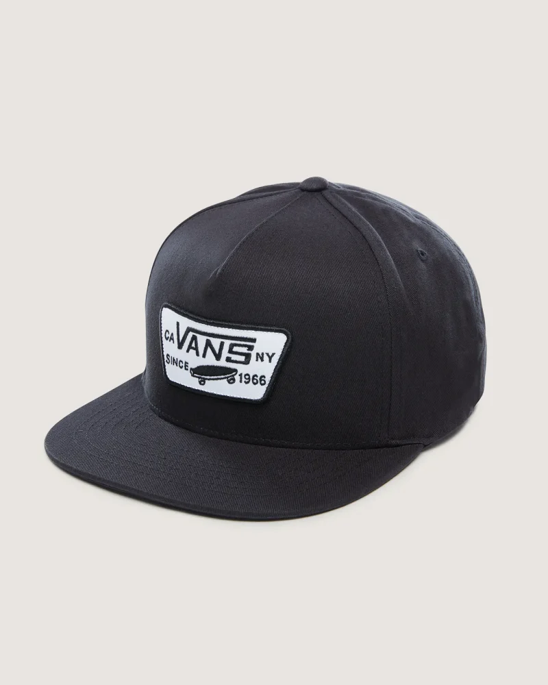 VANS - כובע Full Patch Snapback – VQPU9RJ – true-black – 1