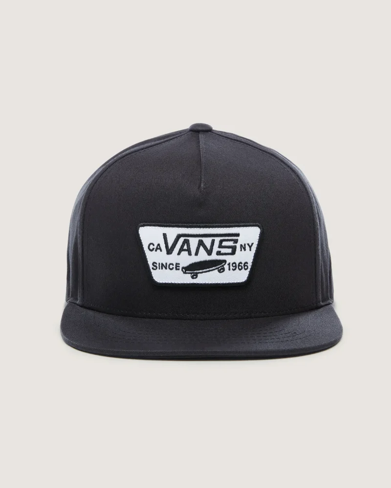VANS - כובע Full Patch Snapback – VQPU9RJ – true-black – 1