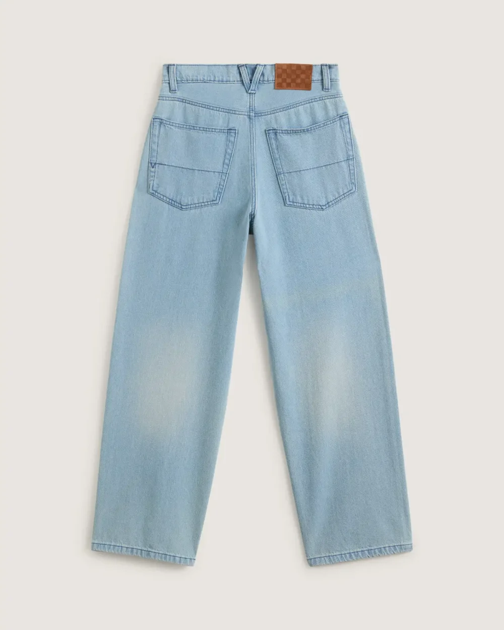 VANS - ג'ינס Cinched Check 5 Baggy – V00R4STTJ – light-stonewash – 1