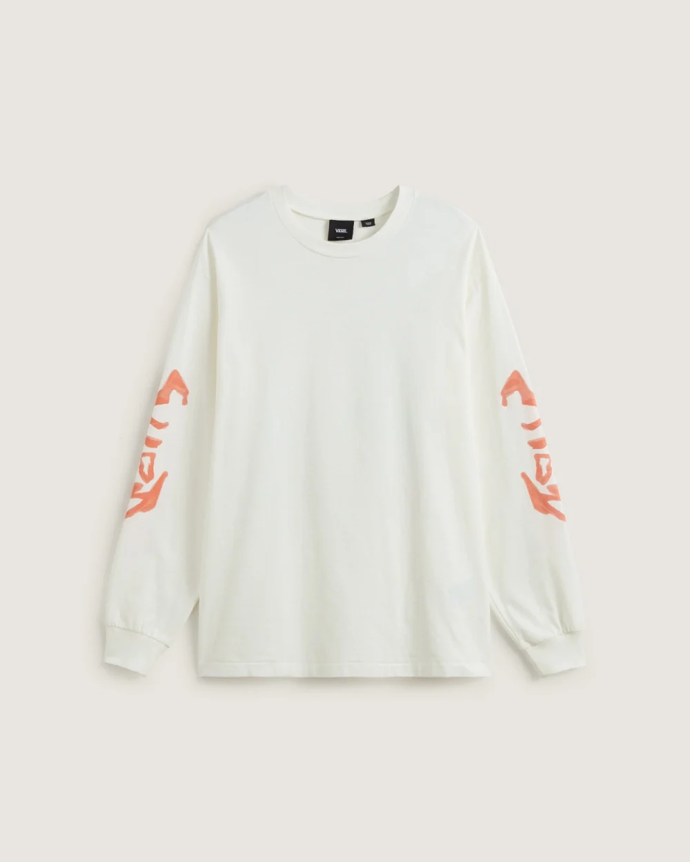 VANS - טי שירט ארוכה Raw Instinct – V00R96FS8 – marshmallow – 1