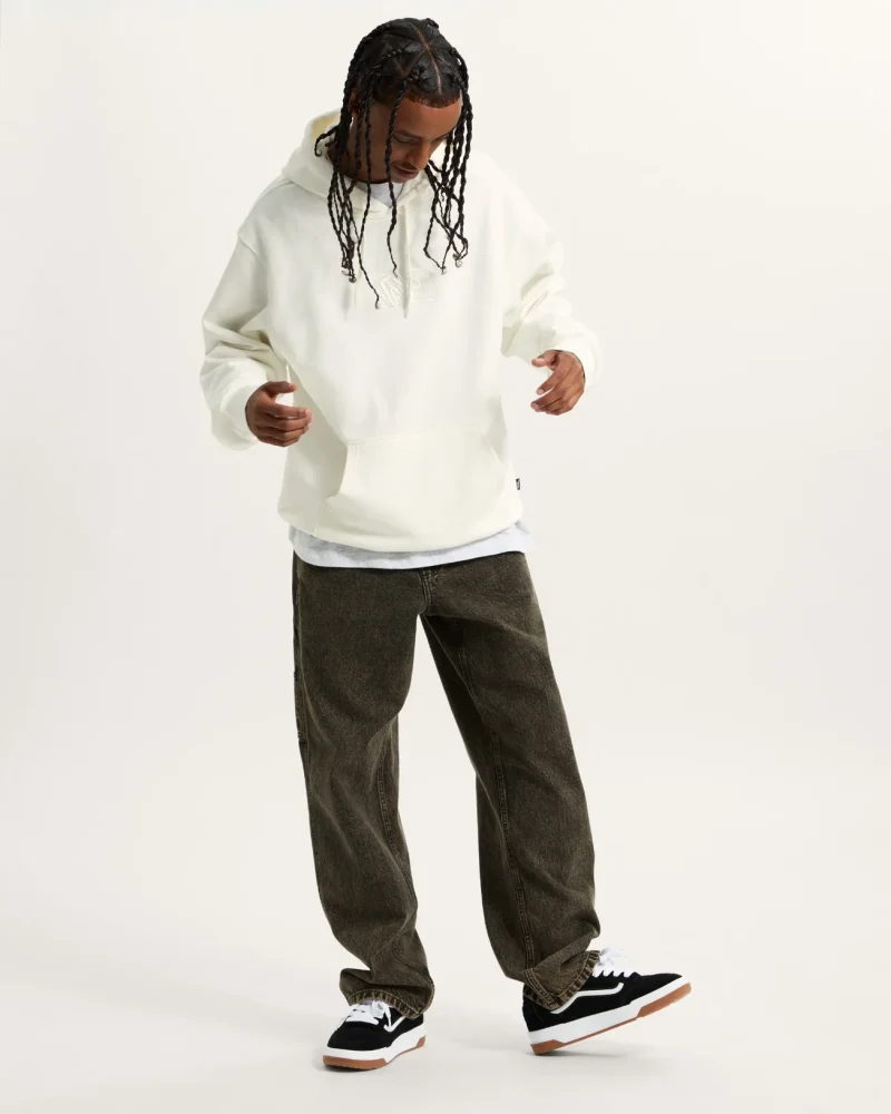 VANS - קפוצ'ון Blocked Box – V00RARFS8 – marshmallow – 3