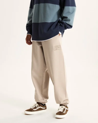 VANS - טרנינג Blocked Box Loose – V00RAX7D6 – mushroom – 2