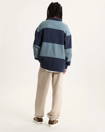 VANS - טרנינג Blocked Box Loose – V00RAX7D6 – mushroom – 3