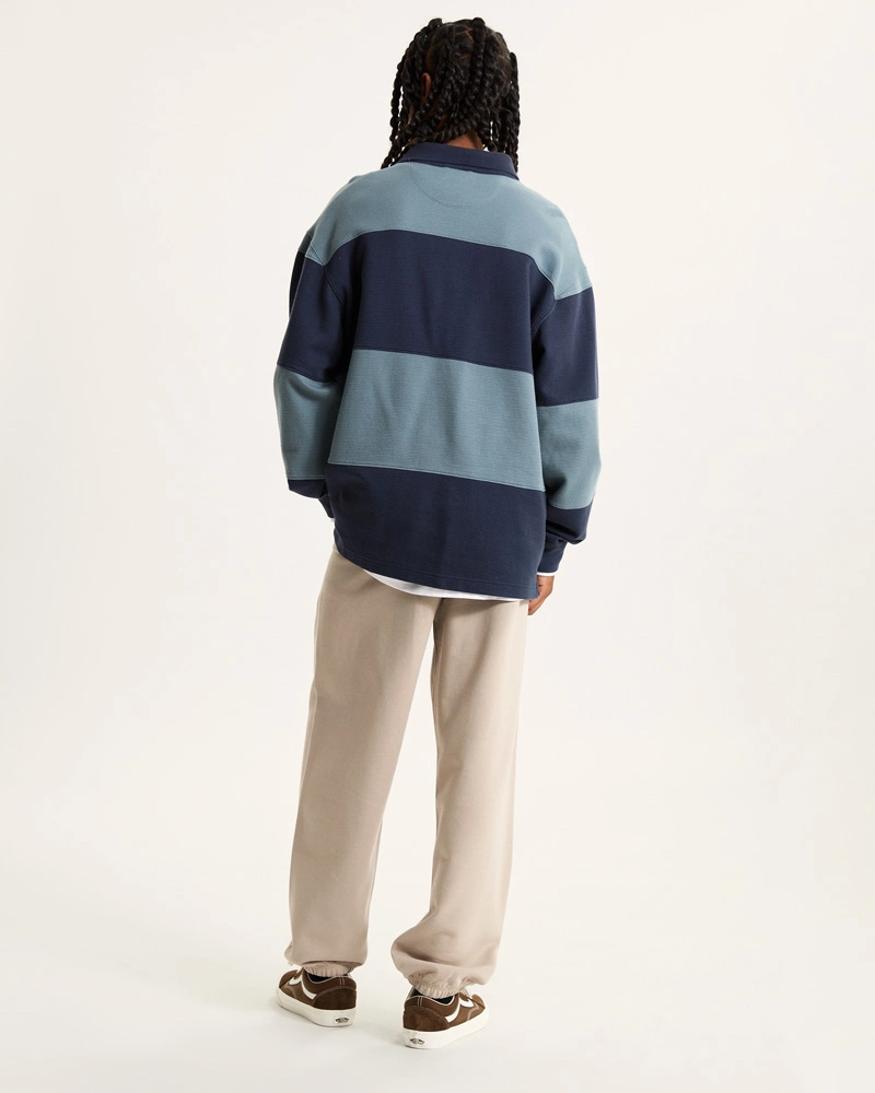 VANS - טרנינג Blocked Box Loose – V00RAX7D6 – mushroom – 3