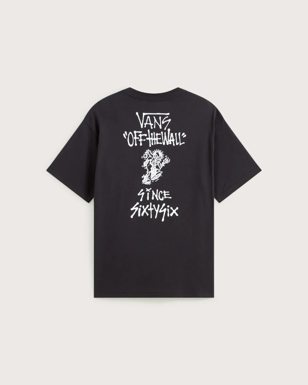 VANS - טי שירט Stomper Loose Fit – V00RD4BLK – black – 1