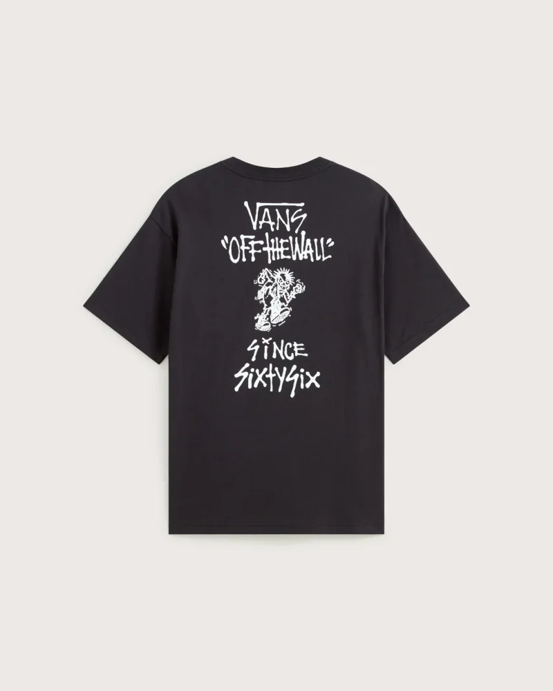 VANS - טי שירט Stomper Loose Fit – V00RD4BLK – black – 1