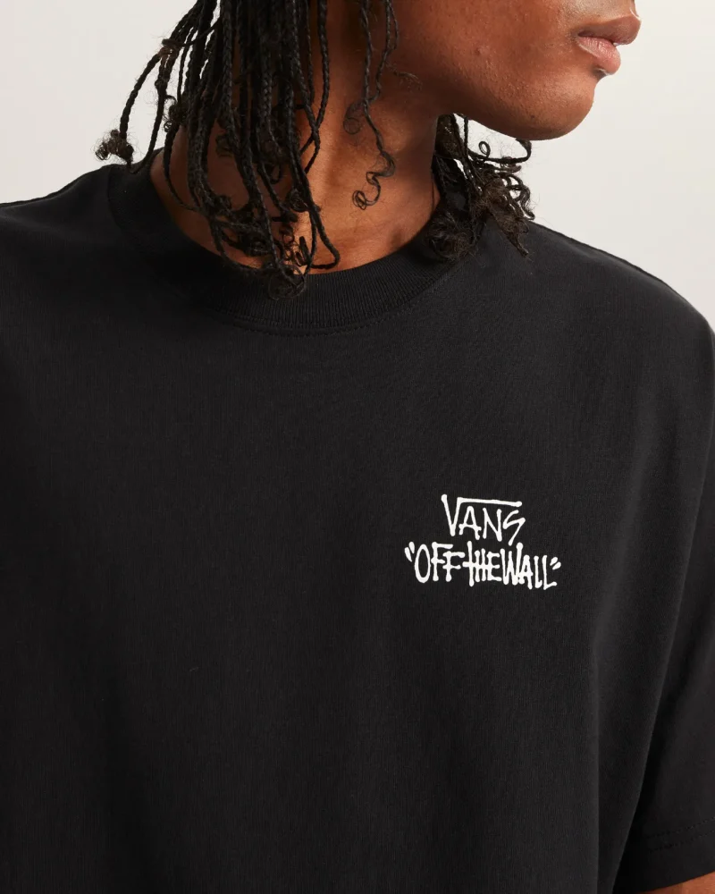 VANS - טי שירט Stomper Loose Fit – V00RD4BLK – black – 5
