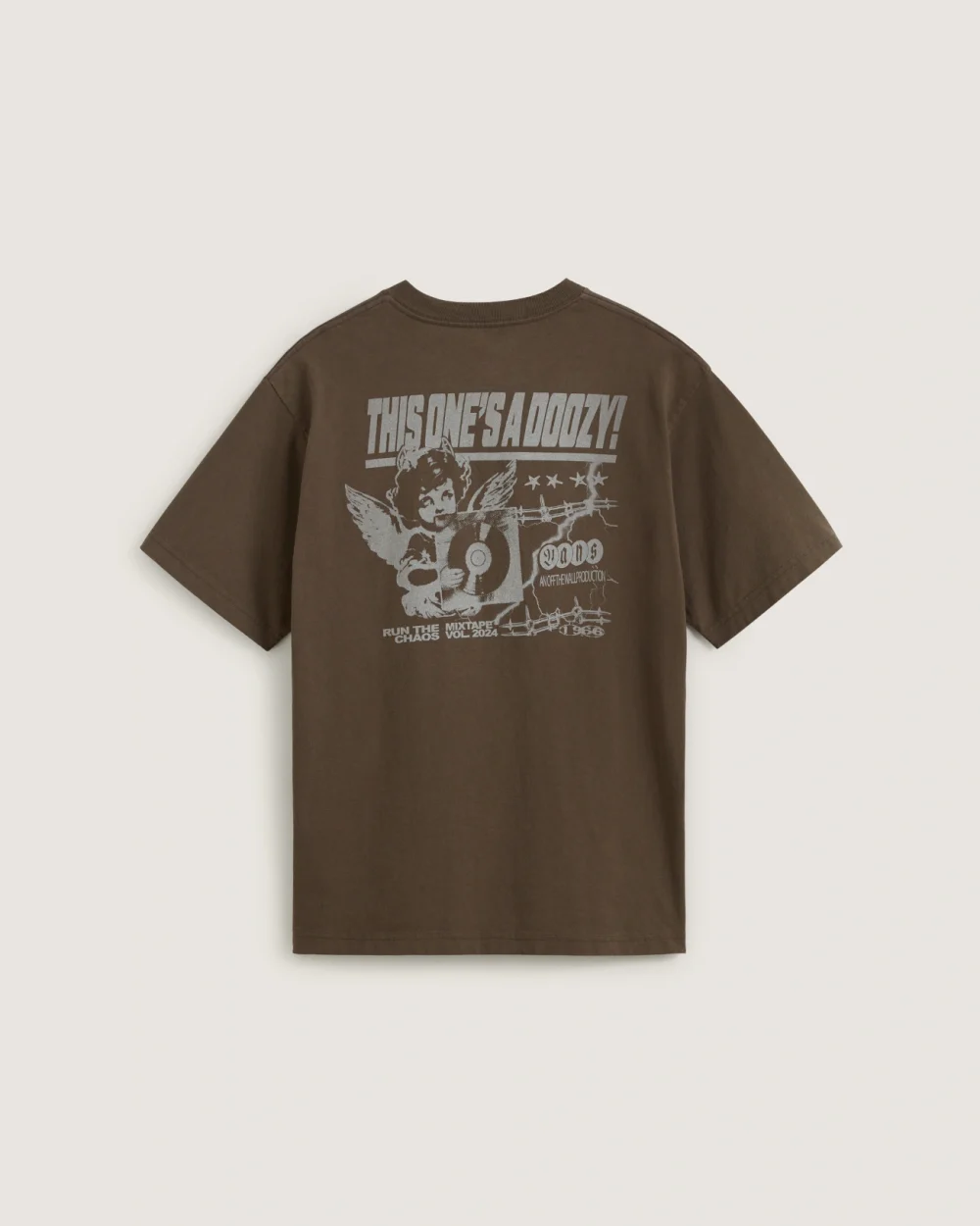 VANS - טי שירט Earthbound Loose Fit – V00RD6EMP – coal-brown – 1