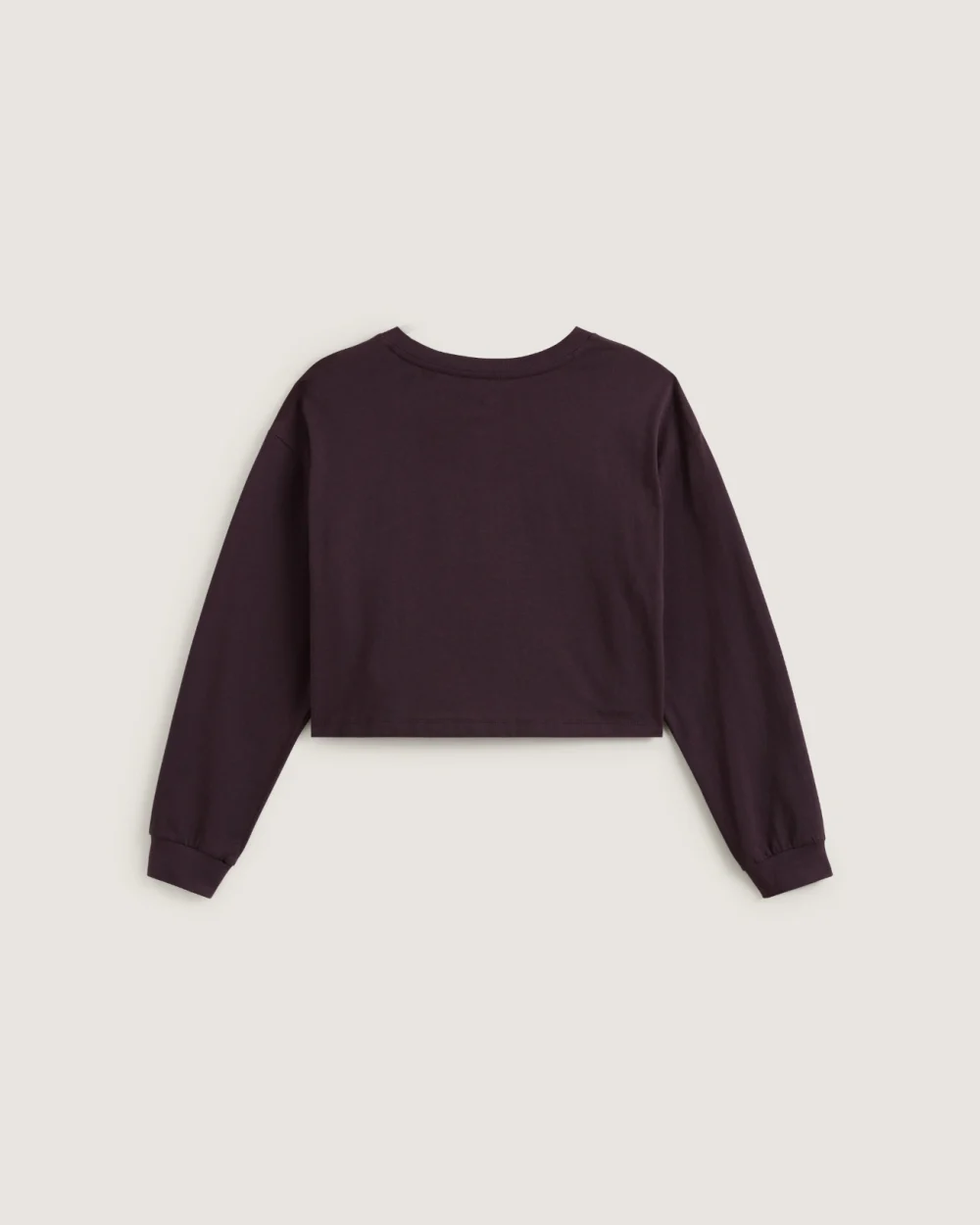 VANS - טי שירט ארוכה Lil Bear Relax Crop – V00REGEMS – dark-port – 1