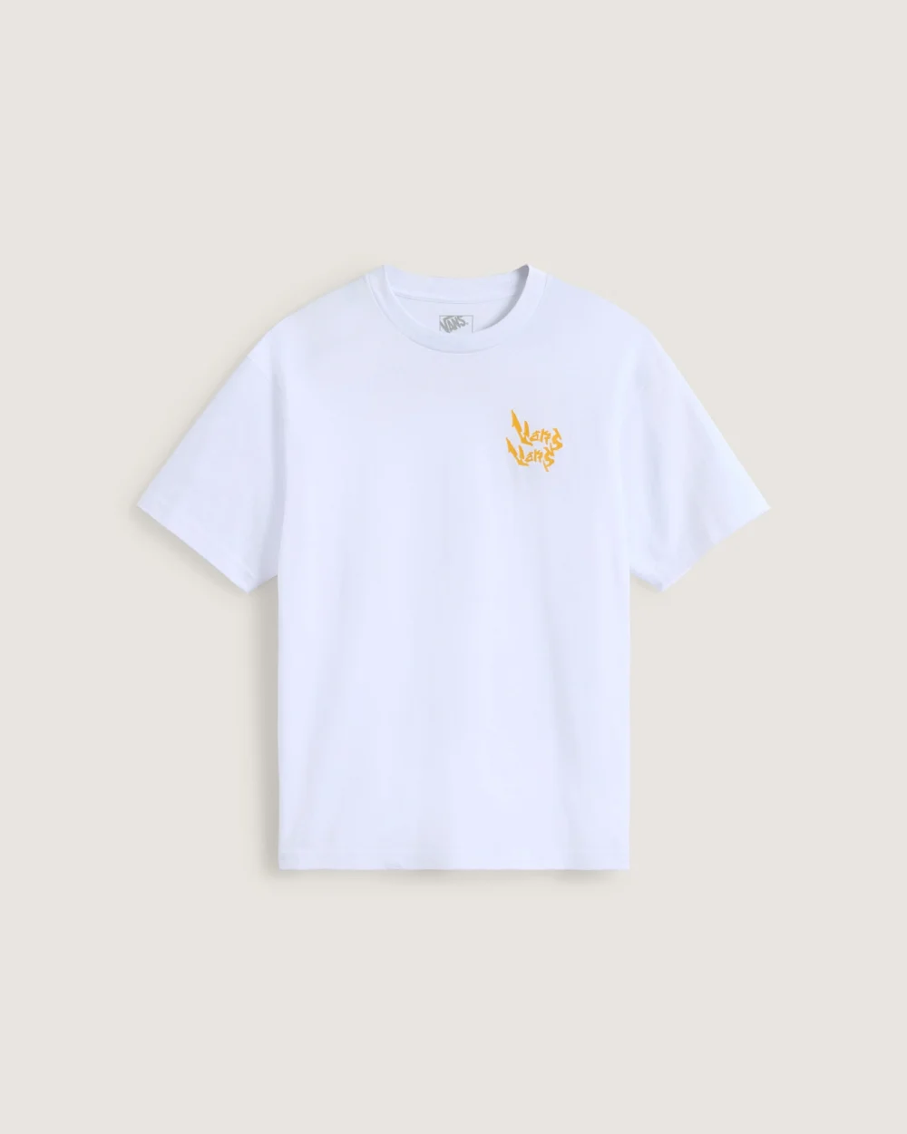 VANS - טי שירט Heavy Thinker Loose – V00RFMWHT – white – 1