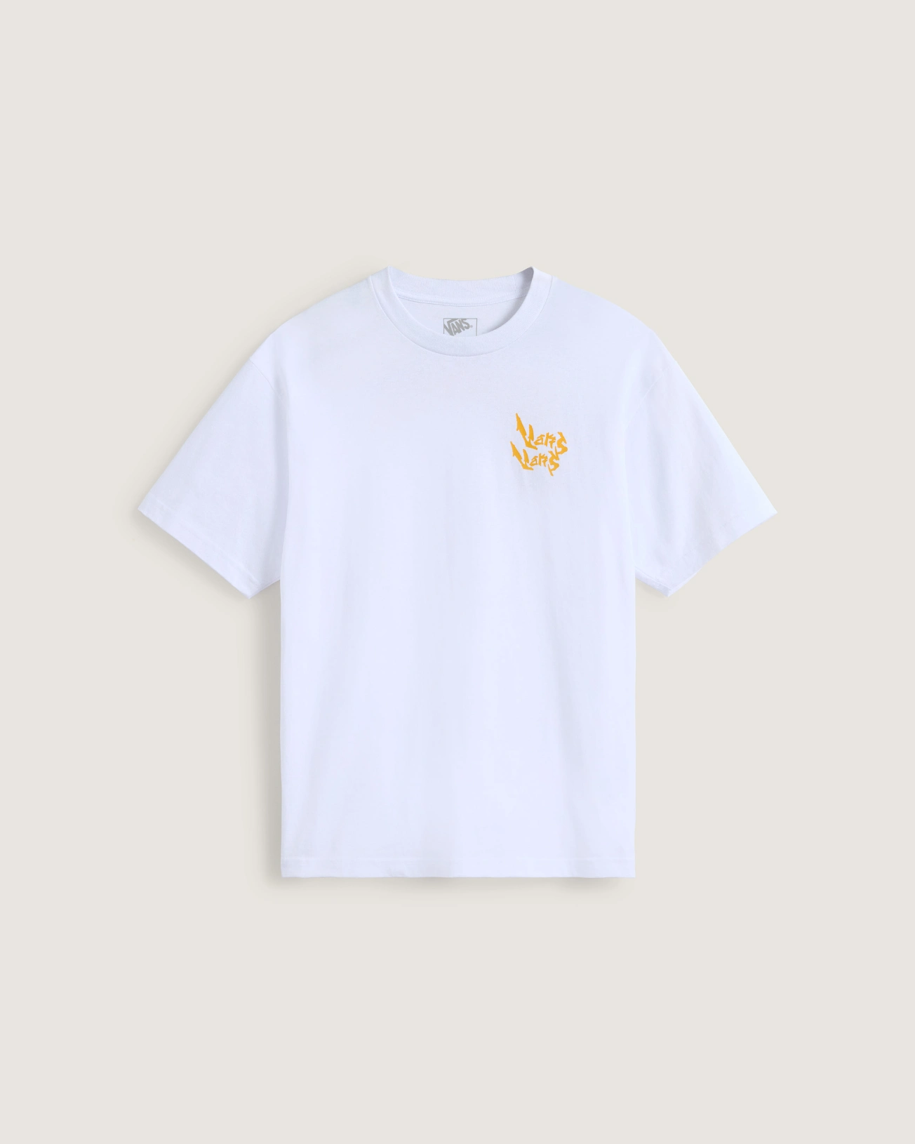 VANS - טי שירט Heavy Thinker Loose – V00RFMWHT – white – 1