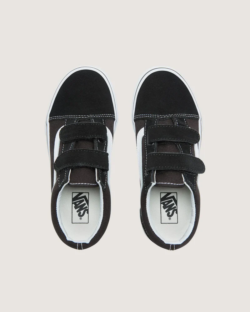 VANS - סניקרס ילדים Old Skool – VVHE6BT – black-true-white – 1