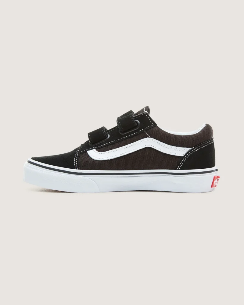 VANS - סניקרס ילדים Old Skool – VVHE6BT – black-true-white – 1