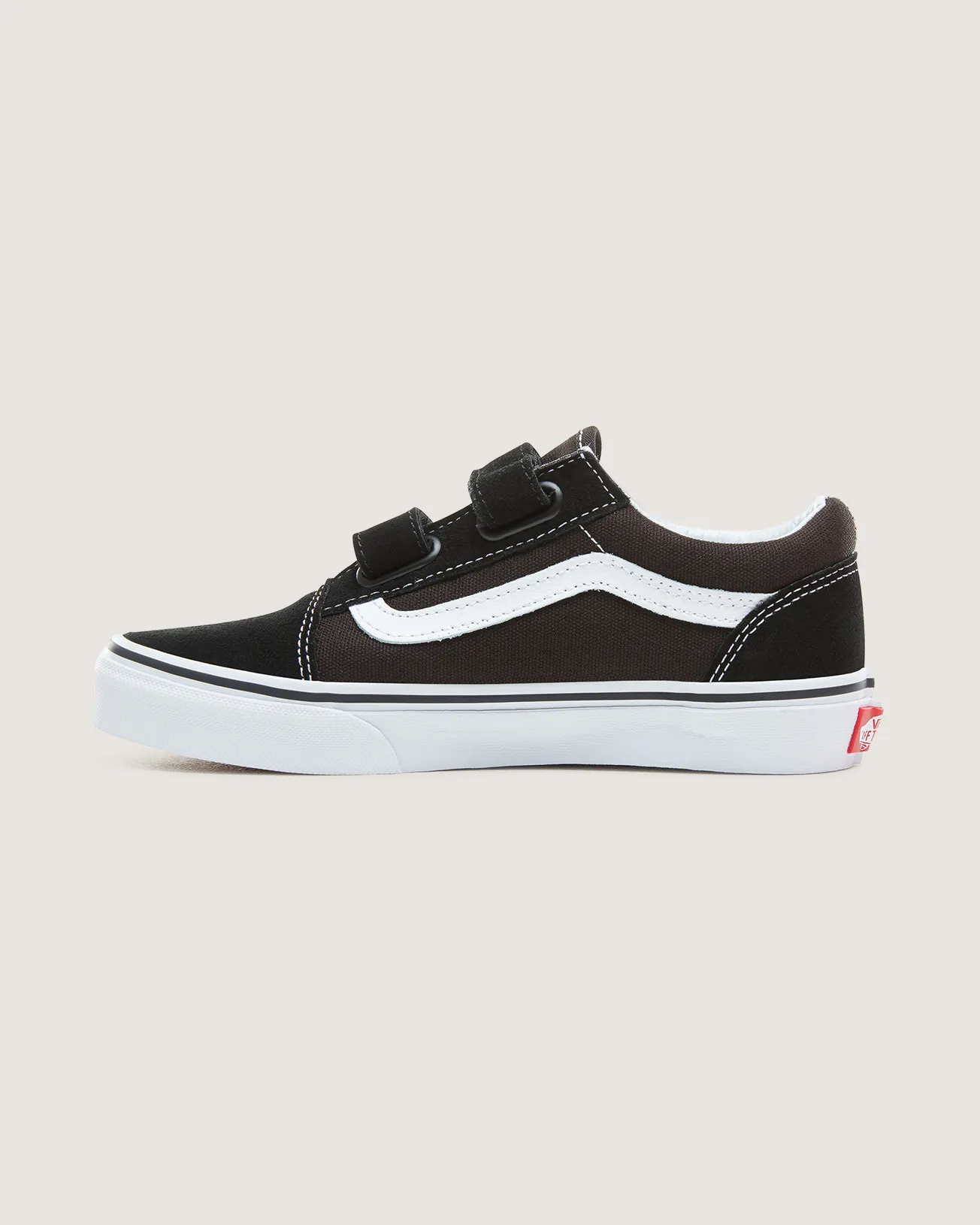 VANS - סניקרס ילדים Old Skool – VVHE6BT – black-true-white – 1