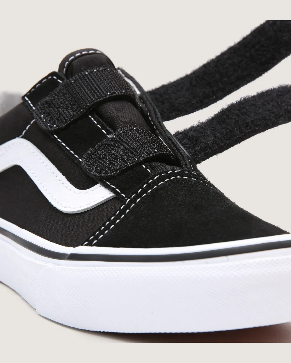 VANS - סניקרס ילדים Old Skool – VVHE6BT – black-true-white – 7