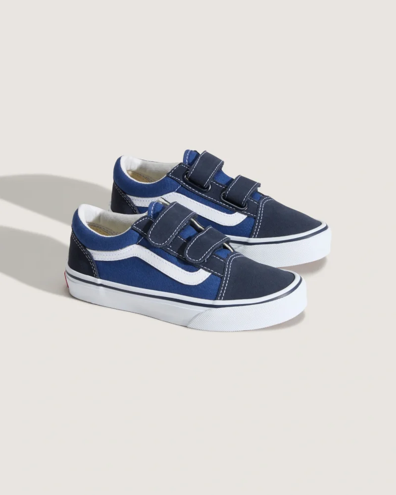 VANS - סניקרס ילדים Old Skool – VVHENWD – navy-true-white – 1