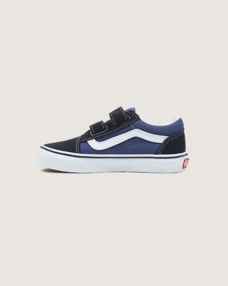 VANS - סניקרס ילדים Old Skool – VVHENWD – navy-true-white – 4