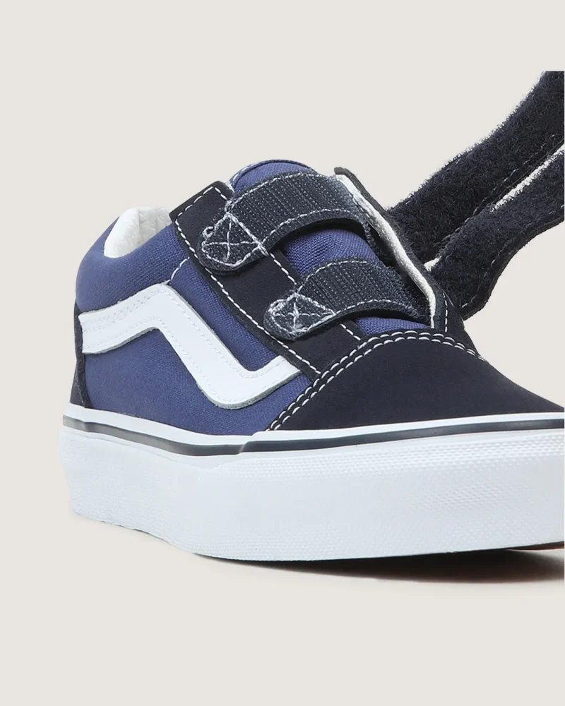 VANS - סניקרס ילדים Old Skool – VVHENWD – navy-true-white – 7