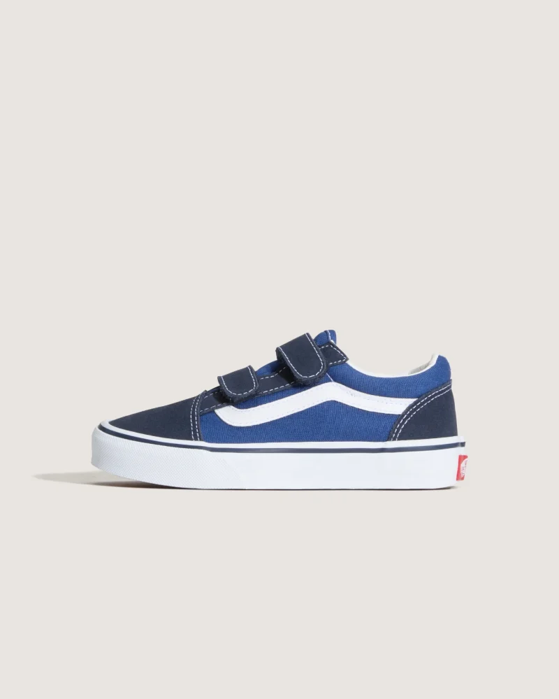 VANS - סניקרס ילדים Old Skool – VVHENWD – navy-true-white – 1
